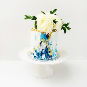 Abstract Buttercream Cake | Annie's Cakes baker in Edmonton, AB